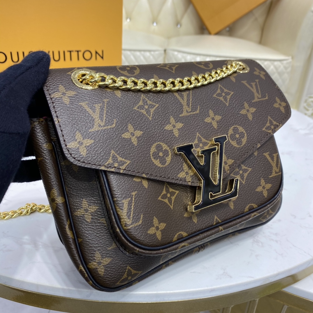 Louis Vuitton PASSY Handbag Monogram M45592